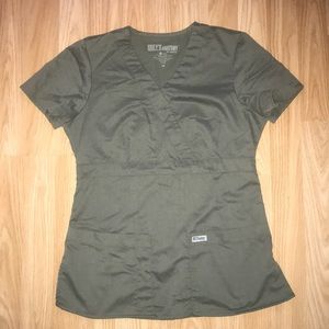 Grey’s Anatomy Olive Scrub Top